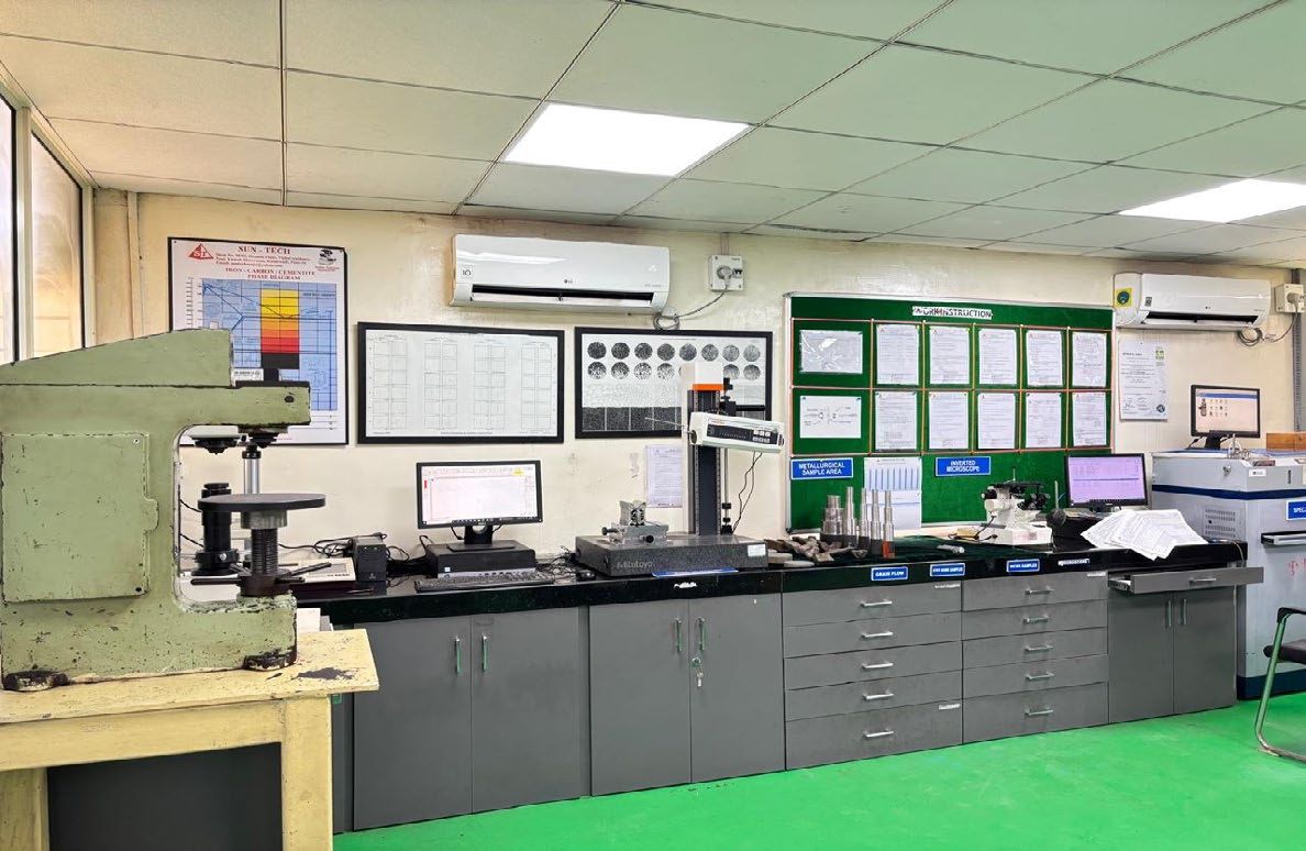 Metallurgical and metrology laboratory